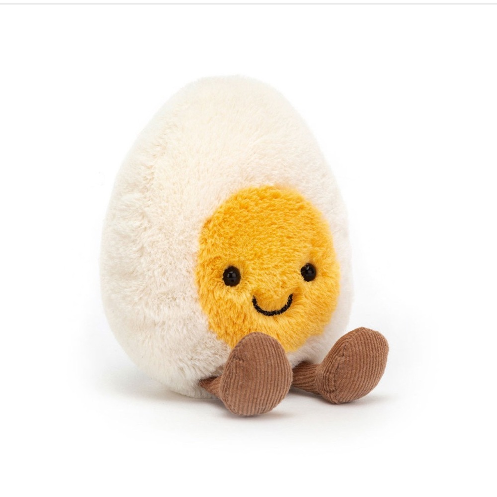 Authentic Jellycat Amuseables Happy Boiled Egg